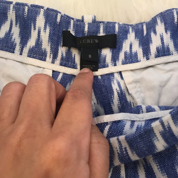 J.Crew Zigzag Ikat Short - Picture 4 of 6